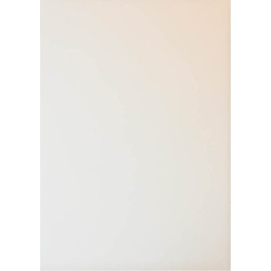 Lourdes Acuario blanco liso 25x35