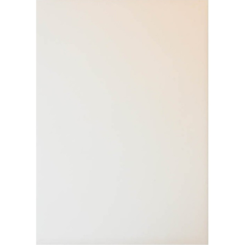 Lourdes Acuario blanco liso 25x35