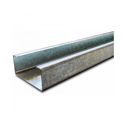 Perfil C galvanizado - 100x50x15x1.6mm - Barra de 10m