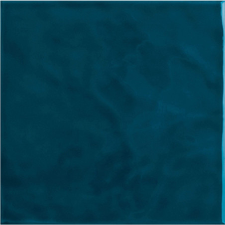 Eliane Onda Azul petróleo 20x20cm