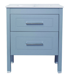 Vanitory Campi Jazz - Gris 70cm - Mesada de 3 orificios