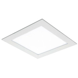 Lámpara Led cuadrada embutido para interior 18W 6000K