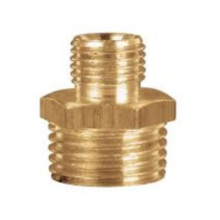 Reducción bronce MM 1/2"x1/4" Gas para virola