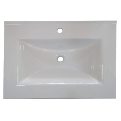Mesada Schneider 60cm - Mármol sintético - 1 Agujero - Baden