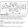 Metal desplegado (500x32x6,2) - 1,5x3m