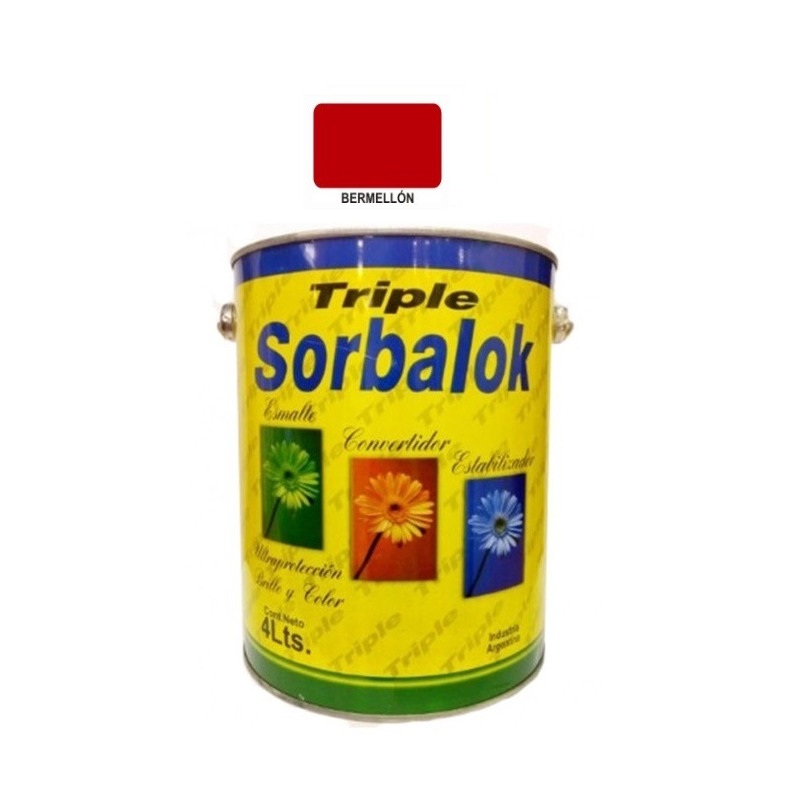 Sorbalok - Triple Bermellon x 4lts