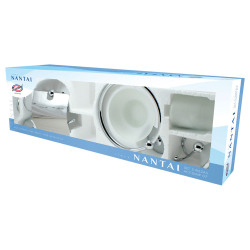 Kit 5 piezas - Accesorios baño Nantai Daccord - Cromo