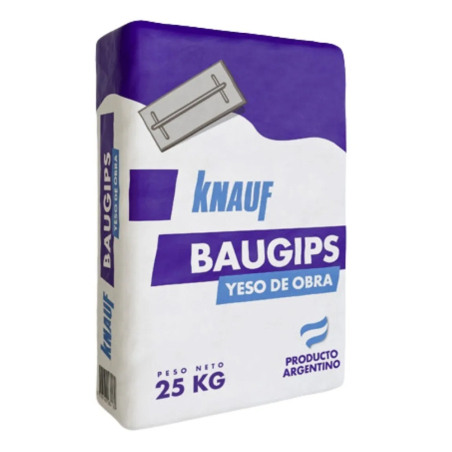 Yeso tradicional manual KNAUF Baugips (Obra) x 25kg