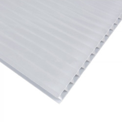 Policarbonato alveolar blanco x 6mm 2.10 x 3.20m