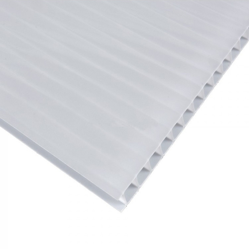 Policarbonato alveolar blanco x 8mm 2.10 x 3.20m