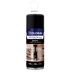 Pintura en aerosol 290gr - Uso Alta Temperatura - Blanco 600°