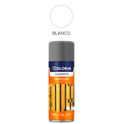 Pintura en aerosol 170gr - Uso domestico - Convertidor de óxido Blanco