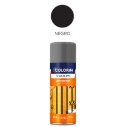 Pintura en aerosol 170gr - Uso domestico - Convertidor de óxido negro