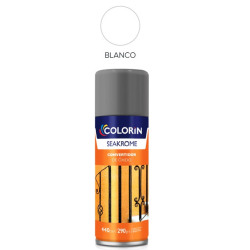 Pintura en aerosol 290gr - Uso domestico - Convertidor de óxido Blanco