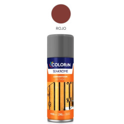 Pintura en aerosol 290gr - Uso domestico - Convertidor de óxido rojo