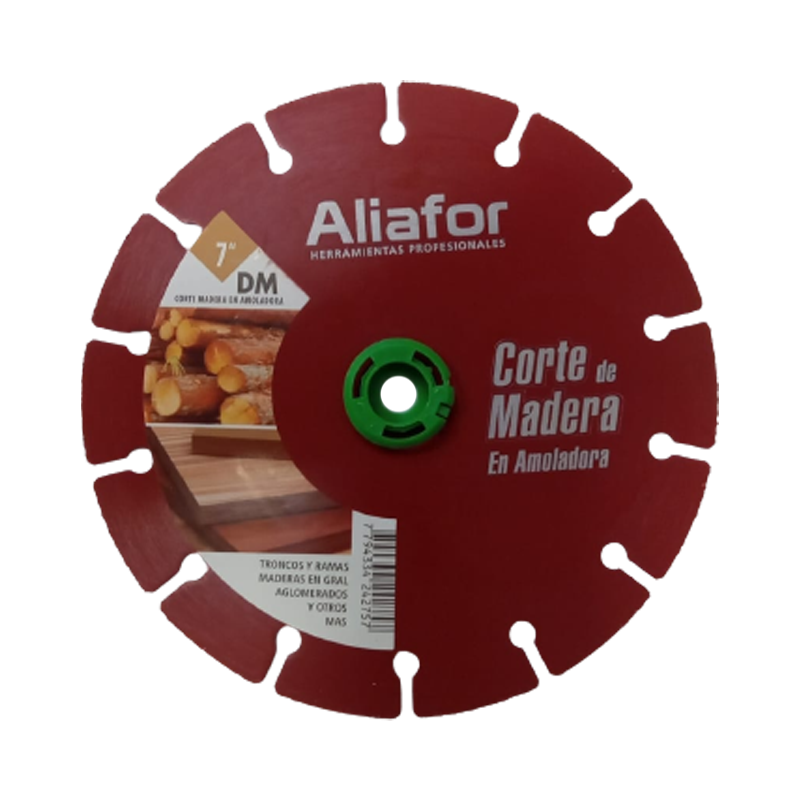 Disco de corte 180 para madera - Carburo Tungsteno - Aliafor