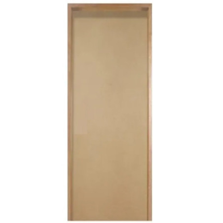 Puerta placa MDF - Marco Madera - Pino (Derecha) 90*15 - Gromanti