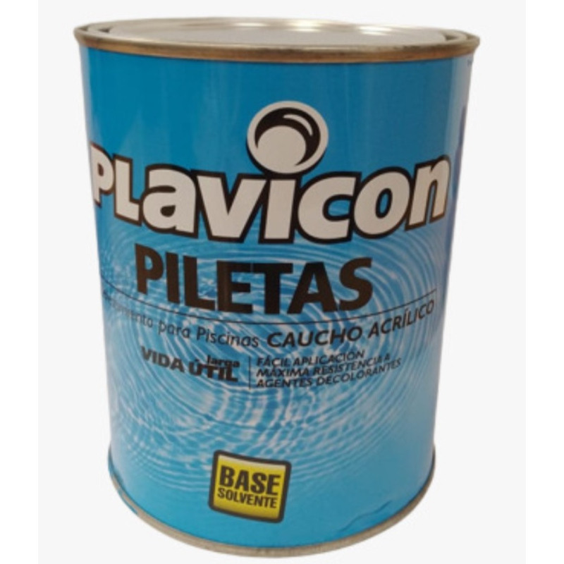 Plavicon pileta solvente blanco x 1 lt