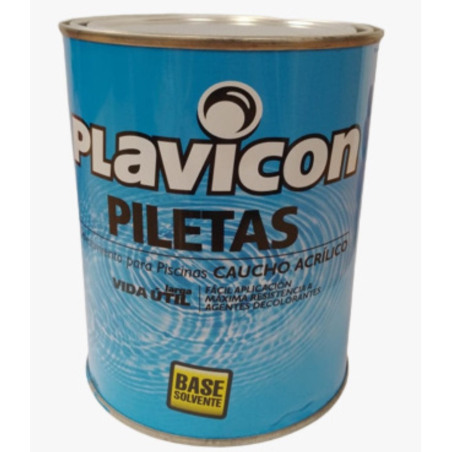 Plavicon pileta solvente blanco x 1 lt