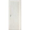 Puerta placa Oblak simple contacto Tekstura - Lisa nevada - Marco madera (Derecha) 80x15cm