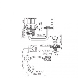 FV GRIF. ALERCE BIDET CR 295/D7                   