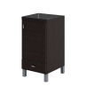 Vanitory Schneider Terra basic wengue 40cm - Sin mesada - Bisagra derecha
