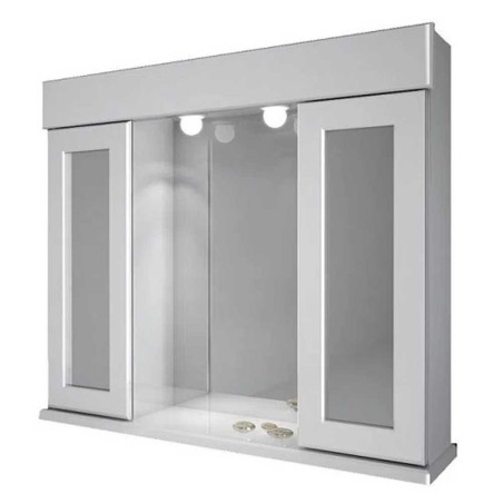 Botiquin Schneider B72 2 módulo Puerta espejo 70x60cm