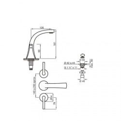 FV GRIF. ALESIA LEVER LAVAT PARED CR 203/49L      