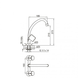 FV GRIF. CALIFORNIA COCINA MESADA CR 416/17       