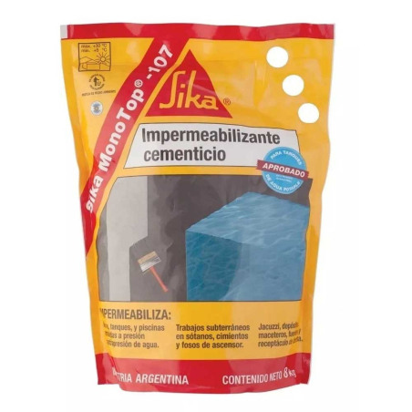 Sika Monotop 107 Impermeabilizante 8Kg