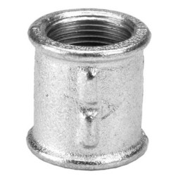 Cupla hierro galvanizado 3/4"