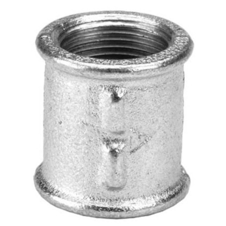 Cupla hierro galvanizado 2 1/2"