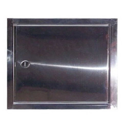 Puerta para llave agua 20x25 - Acero mate Standard