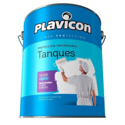 Plavicon tanques Impermeabilizante blanco 1 litro