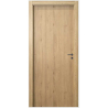 Puerta placa Oblak simple contacto Tekstura lista roble natural - Marco madera 80x10-220 (Izquierda)