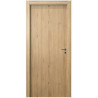 Puerta placa Oblak simple contacto Tekstura lista roble natural - Marco madera 90x10-220 (Izquierda)