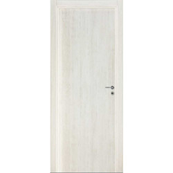 Puerta placa Oblak simple contacto Tekstura - Lisa nevada - Marco madera (Izquierda) 70x15cm