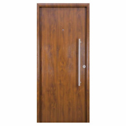 Puerta Nexo Deluxe Wood Lisa nogal (Izquierda) 090