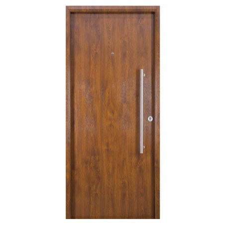 Puerta Nexo Deluxe Wood Lisa nogal (Izquierda) 090