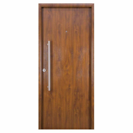 Puerta Nexo Deluxe Wood Lisa nogal (Derecha) 090