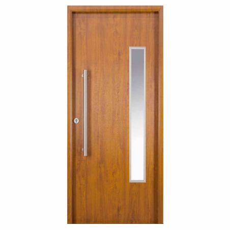 Puerta Nexo Deluxe Wood Vidrio lateral Roble (Derecha) 090