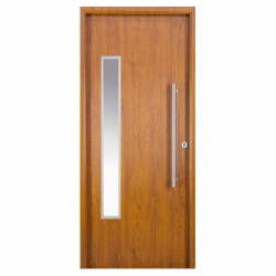 Puerta Nexo Deluxe Wood Vidrio lateral Roble (Izquierda) 090