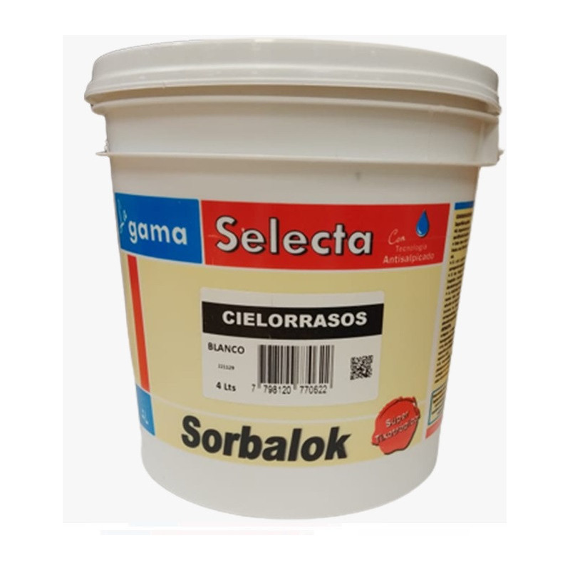 Sorbalok-latex cielorraso x 4 litros