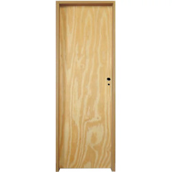 Puerta Placa pino marco chapa 18 - 70x10 Valentinuz - (Izquierda) Standard