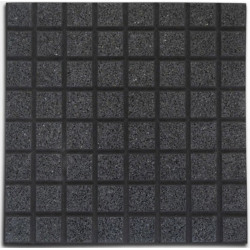 Adoquin Burnish rectificado negro 40x40 x unidad