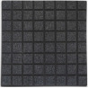 Adoquin Burnish rectificado negro 40x40 x unidad