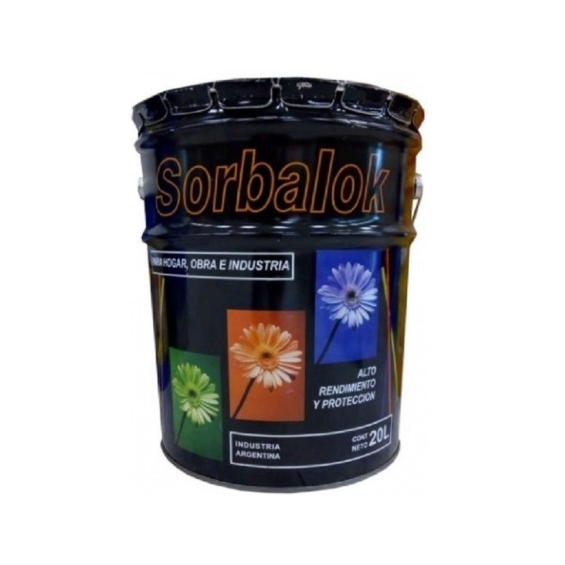 Sobarlok-esmalte negro x 20 litros