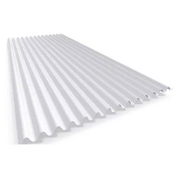 Chapa sinusoidal traslúcida polipropileno blanca 1.8mm x 12.00m