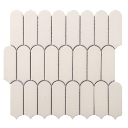 Fika vanilla Shinny white 29.6x28 - X unidad