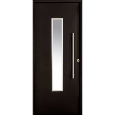 Nexo galvanizada puerta inyectada vidrio central 85cm - G050 (Izquierda)